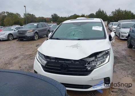 2021 Honda Odyssey Ex-L z USA, uszkodzony, nr VIN 5FNRL6H76MB008873